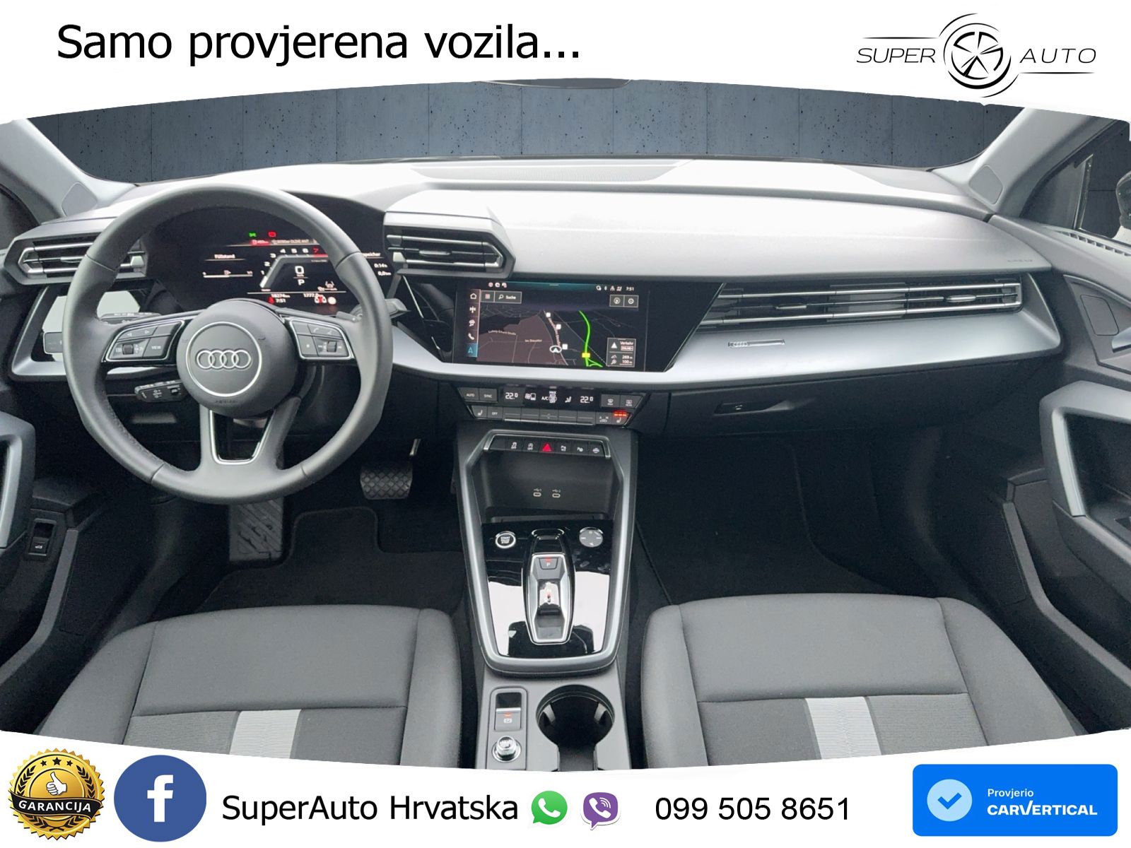 Audi A3 Limuzina 35 TFSI (150 KS) S tronic advanced LED+GR SJED+ACC