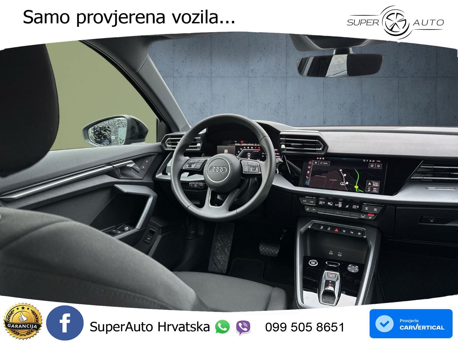Audi A3 Limuzina 35 TFSI (150 KS) S tronic advanced LED+GR SJED+ACC