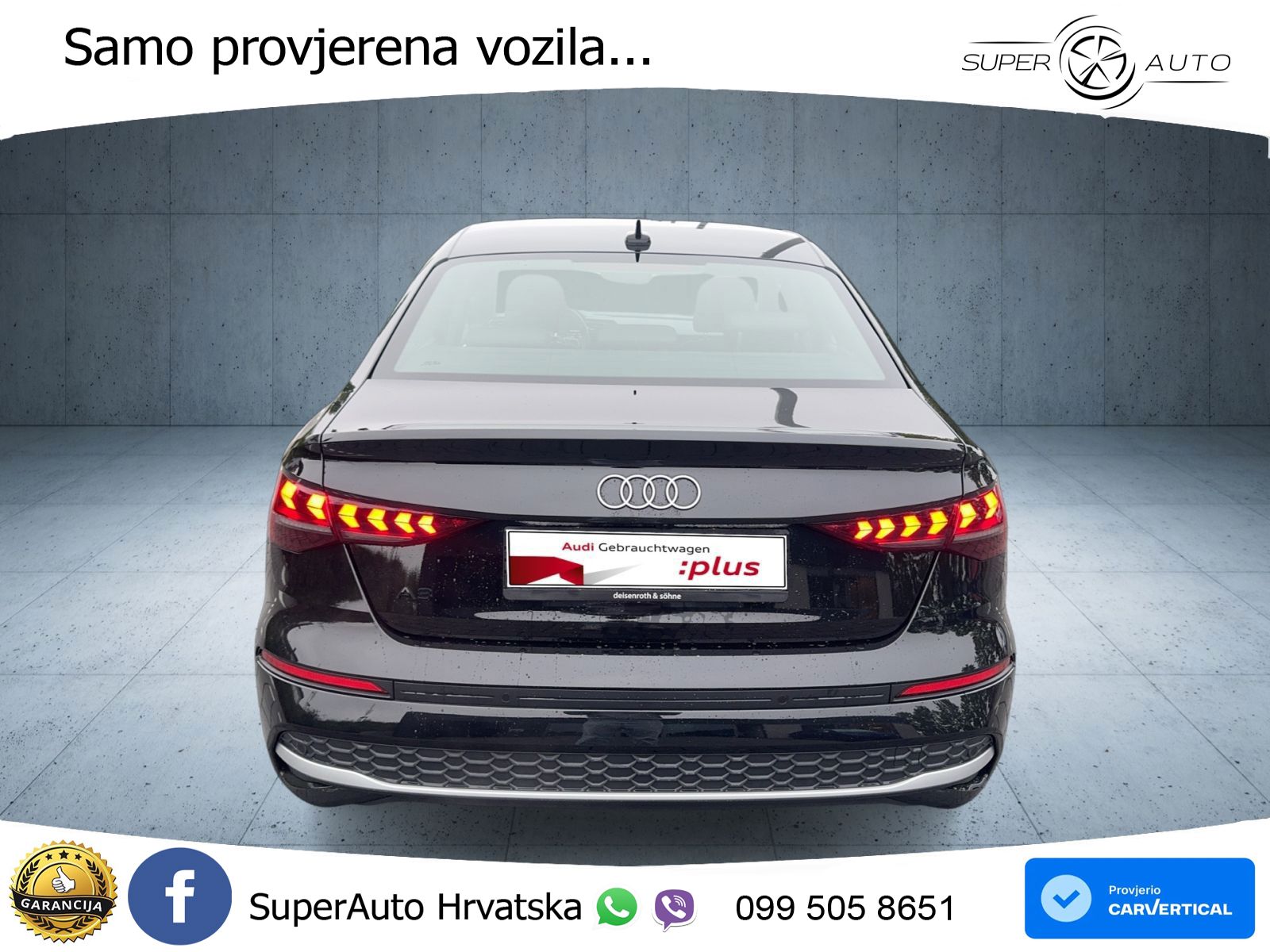 Audi A3 Limuzina 35 TFSI (150 KS) S tronic advanced LED+GR SJED+ACC