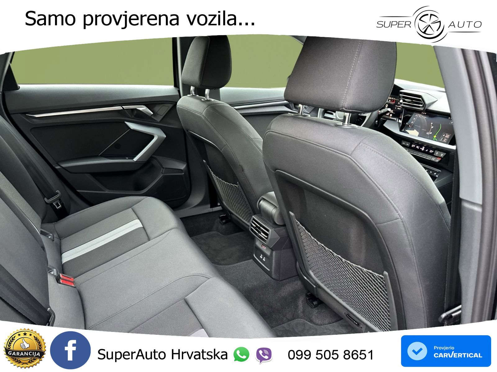 Audi A3 Limuzina 35 TFSI (150 KS) S tronic advanced LED+GR SJED+ACC
