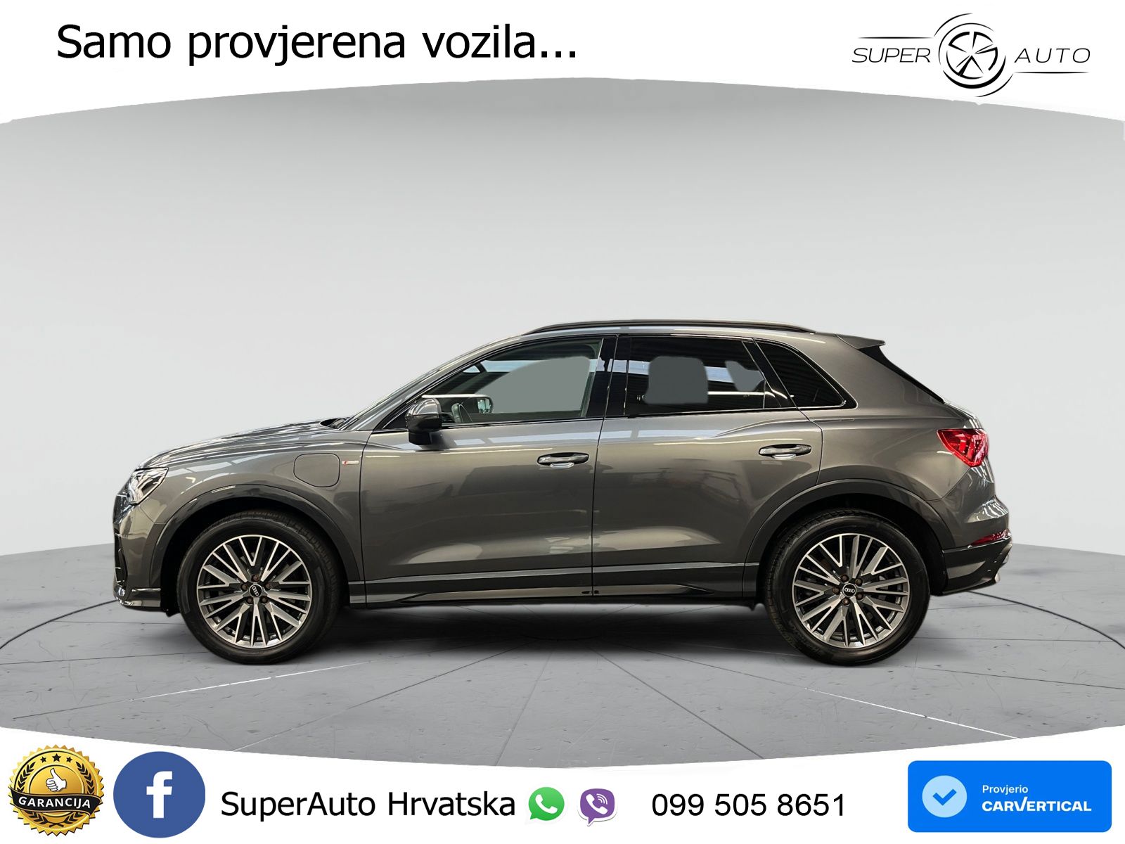 Audi Q3 45 TFSIe (245 KS) S tronic S line LED+GR SJED+ACC