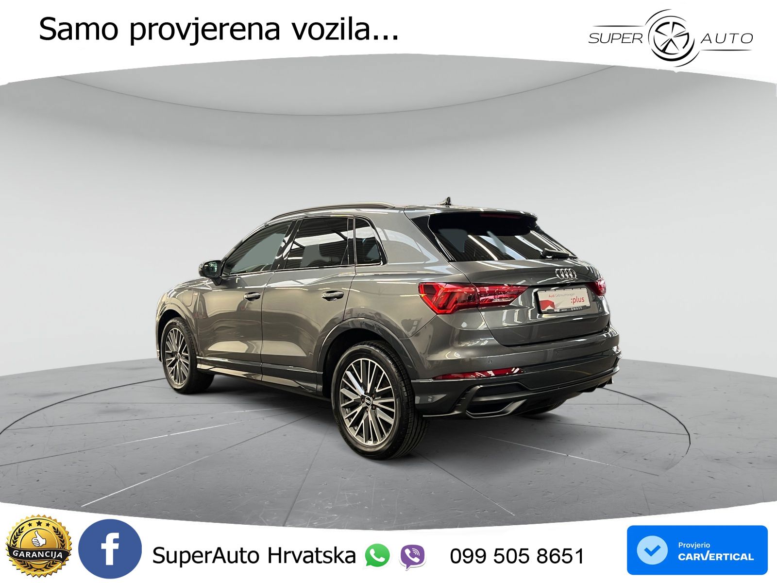 Audi Q3 45 TFSIe (245 KS) S tronic S line LED+GR SJED+ACC