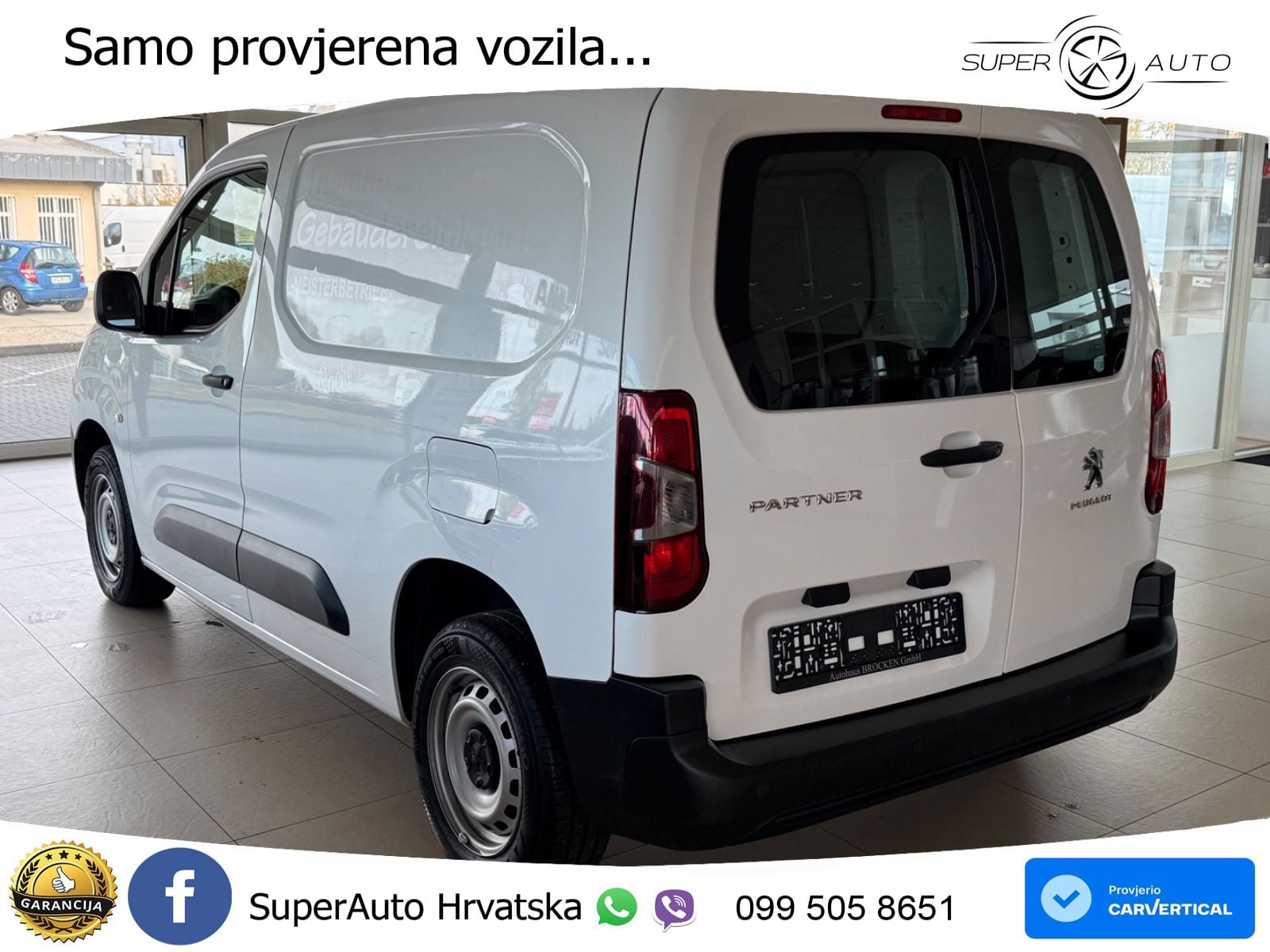 Peugeot Partner Premium L1*Scheckheft gepflegt* 102 KS