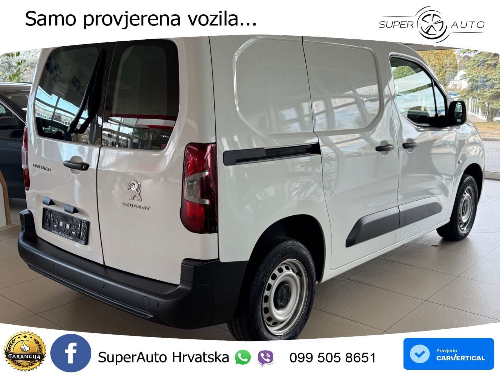 Peugeot Partner Premium L1*Scheckheft gepflegt* 102 KS