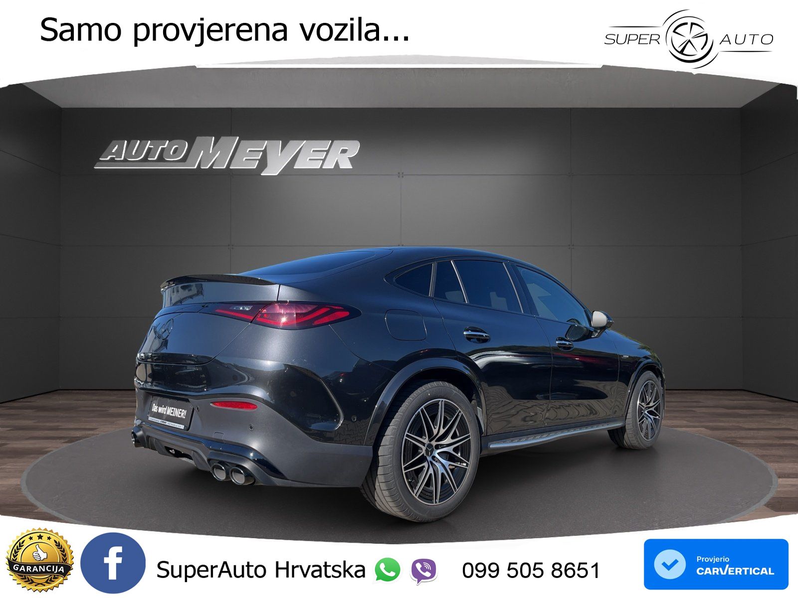 Mercedes GLC Coupe AMG GLC 43 (421 KS) 4MATIC AMG SPEEDSHIFT MCT 9G ACC+HEAD+GR SJED+360+PANO