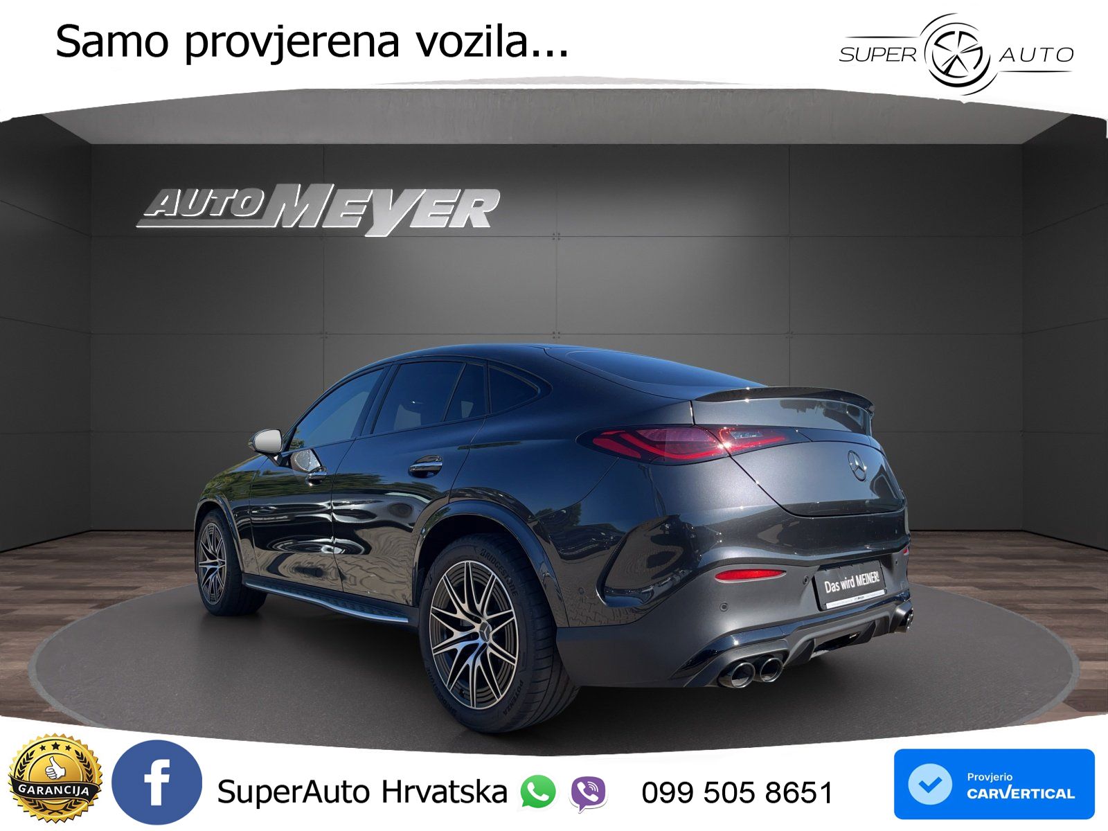 Mercedes GLC Coupe AMG GLC 43 (421 KS) 4MATIC AMG SPEEDSHIFT MCT 9G ACC+HEAD+GR SJED+360+PANO