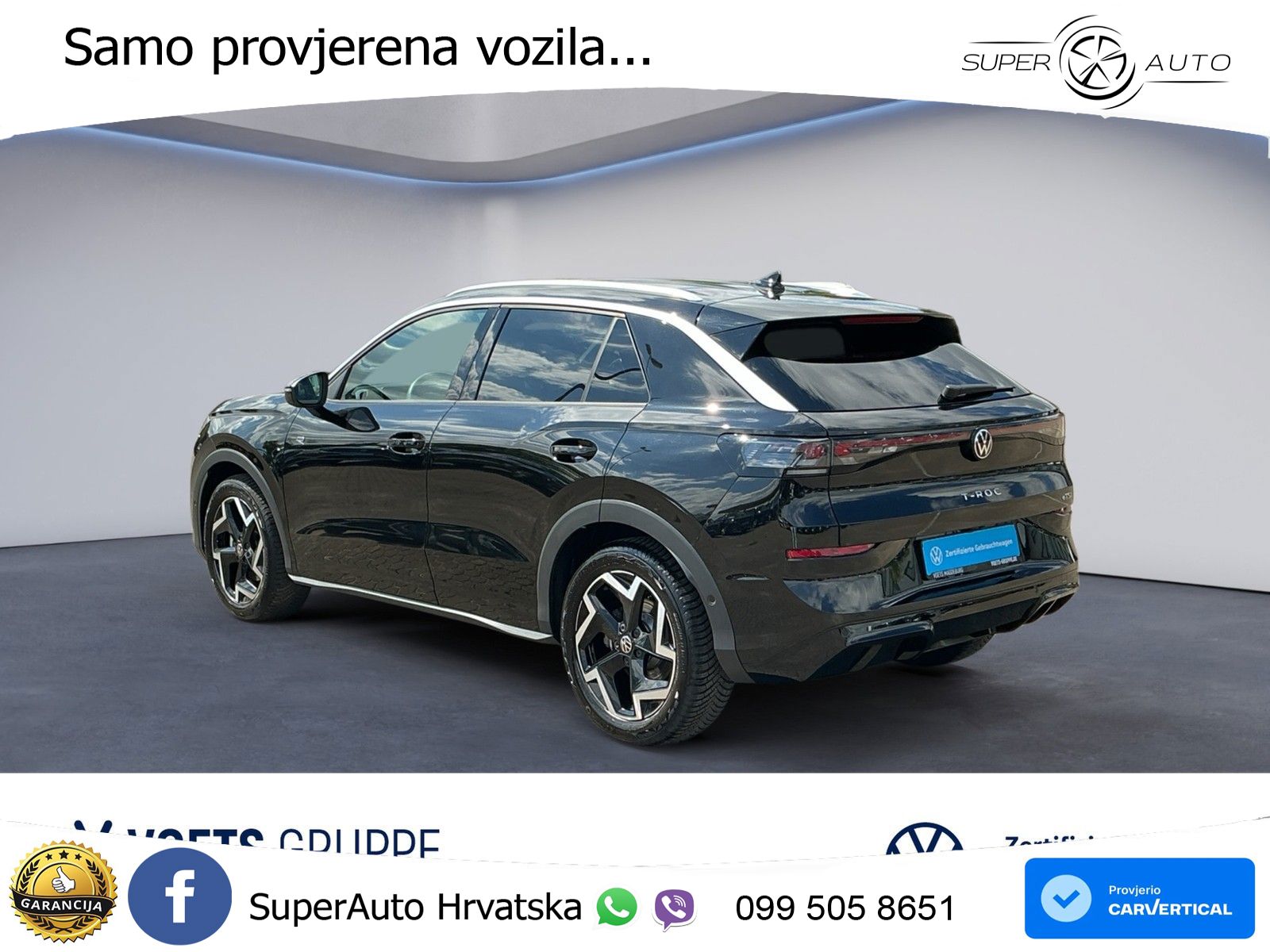 Volkswagen T-Roc 1.5 eTSI (150 KS)  DSG R-Line MATRIX+GR SJED+KAM