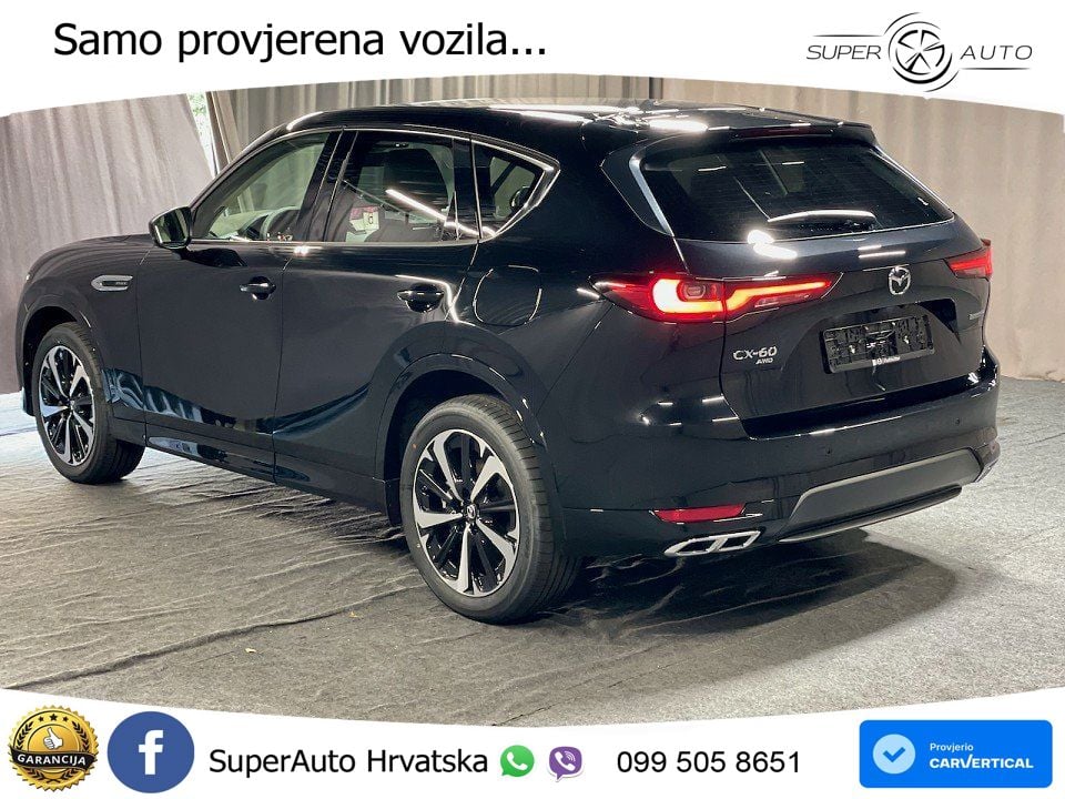 Mazda CX-60 2.5 e-Skyactiv (328 KS) AWD Automatic MATRIX+GR SJED+KAM