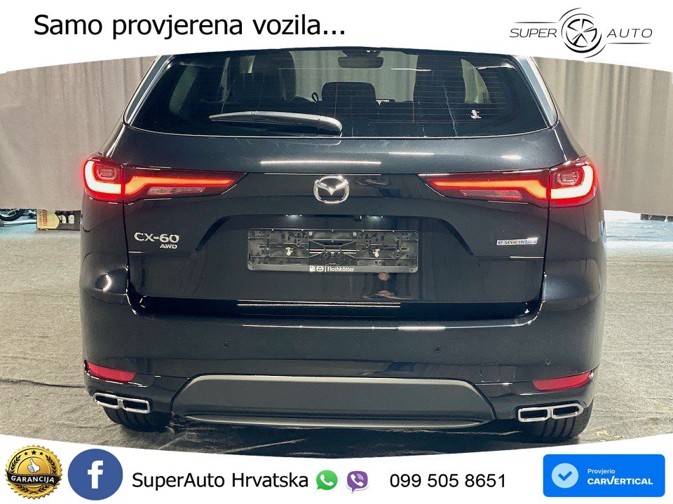 Mazda CX-60 2.5 e-Skyactiv (328 KS) AWD Automatic MATRIX+GR SJED+KAM