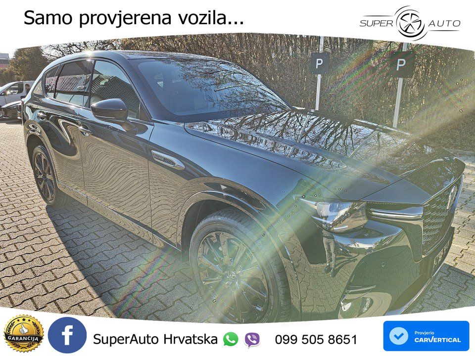 Mazda CX-60 3.3 e-Skyactiv D (254 KS) AWD Automatic MATRIX+GR SJED+KAM