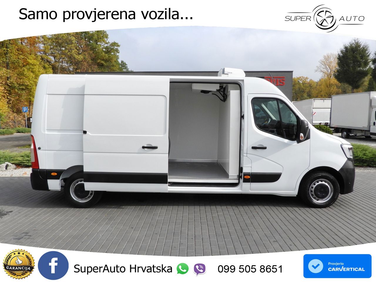 Renault MASTER KÜHLKASTENWAGEN -10C TEMPOMAT LED 135 KS