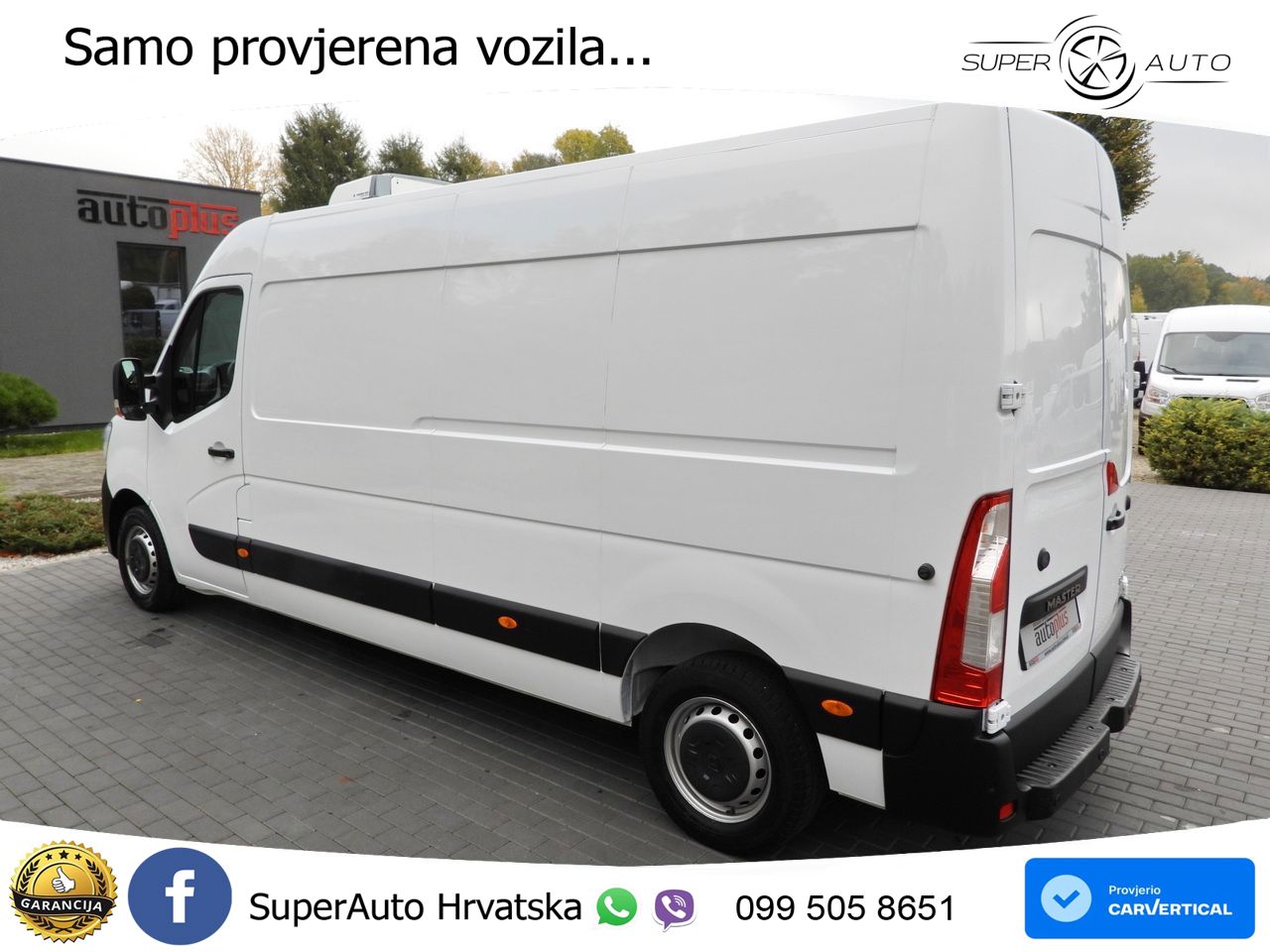Renault MASTER KÜHLKASTENWAGEN -10C TEMPOMAT LED 135 KS