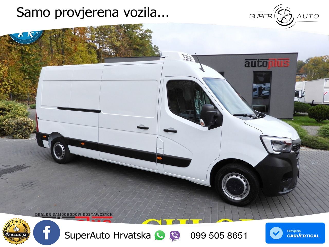 Renault MASTER KÜHLKASTENWAGEN -10C TEMPOMAT LED 135 KS