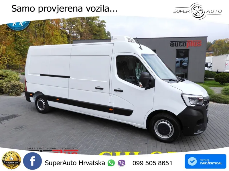 Renault MASTER KÜHLKASTENWAGEN -10C TEMPOMAT LED 135 KS