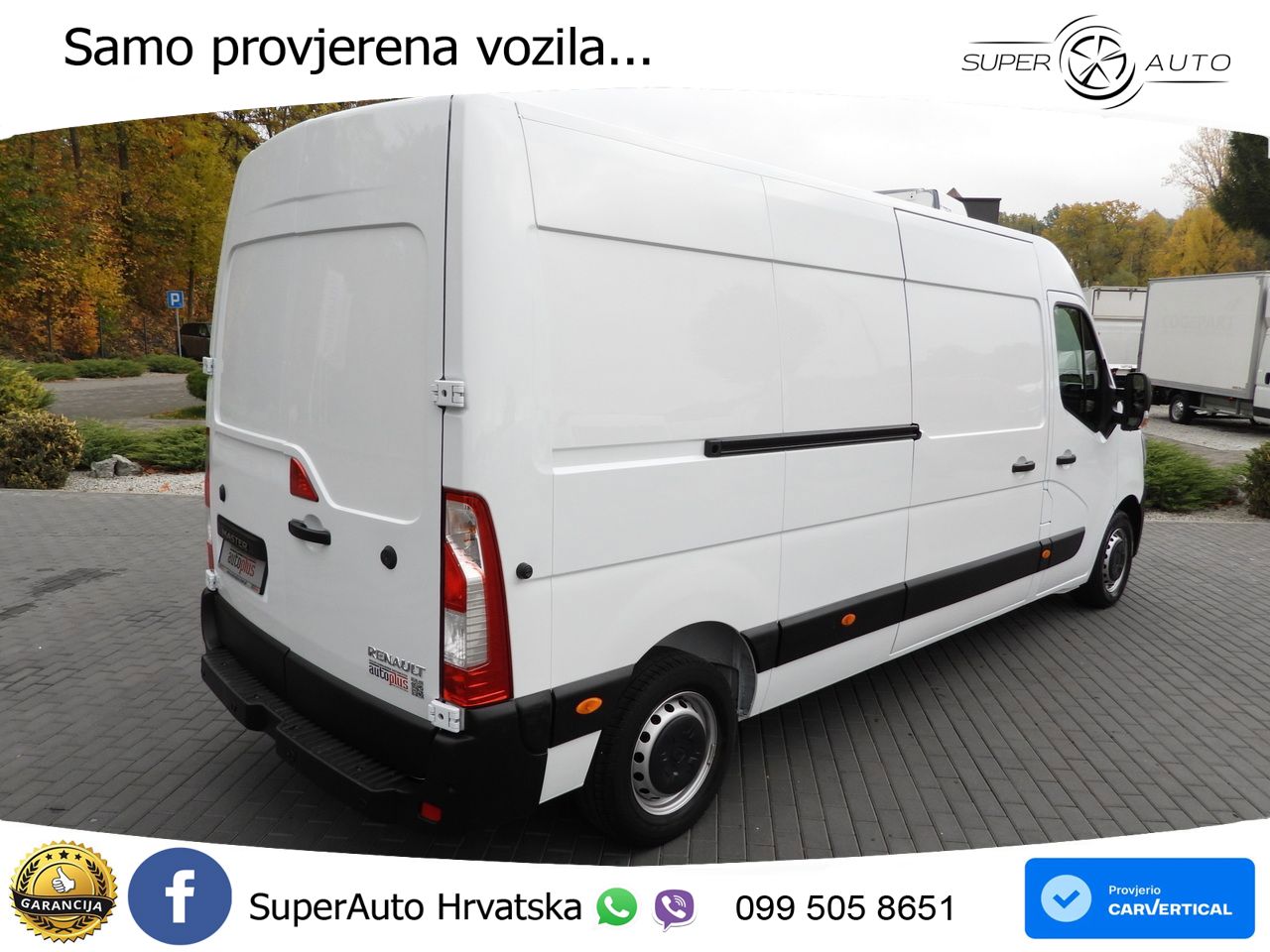 Renault MASTER KÜHLKASTENWAGEN -10C TEMPOMAT LED 135 KS