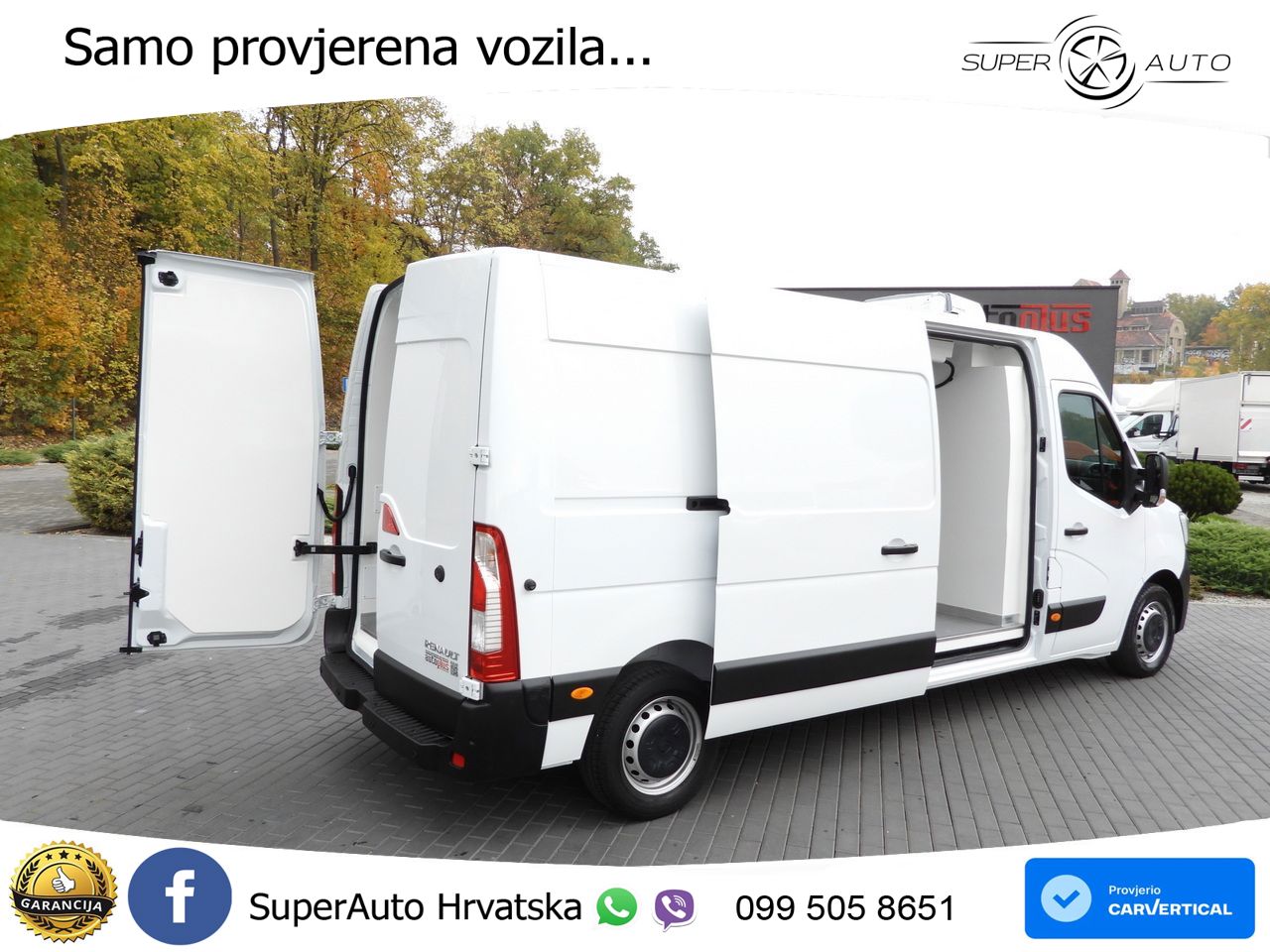 Renault MASTER KÜHLKASTENWAGEN -10C TEMPOMAT LED 135 KS