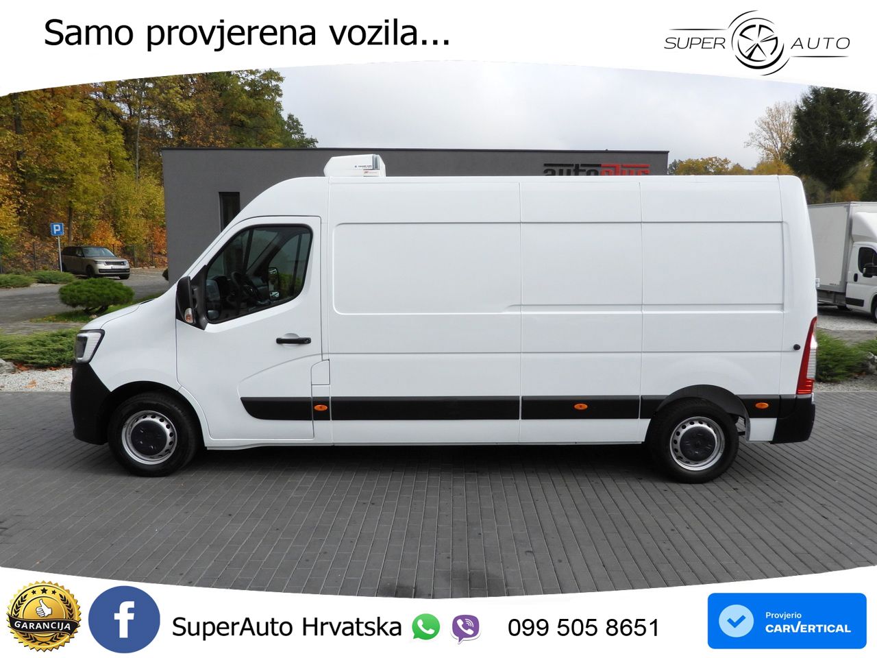 Renault MASTER KÜHLKASTENWAGEN -10C TEMPOMAT LED 135 KS