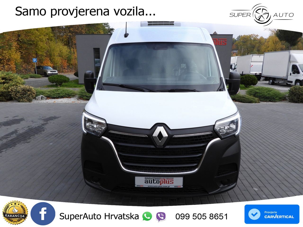 Renault MASTER KÜHLKASTENWAGEN -10C TEMPOMAT LED 135 KS