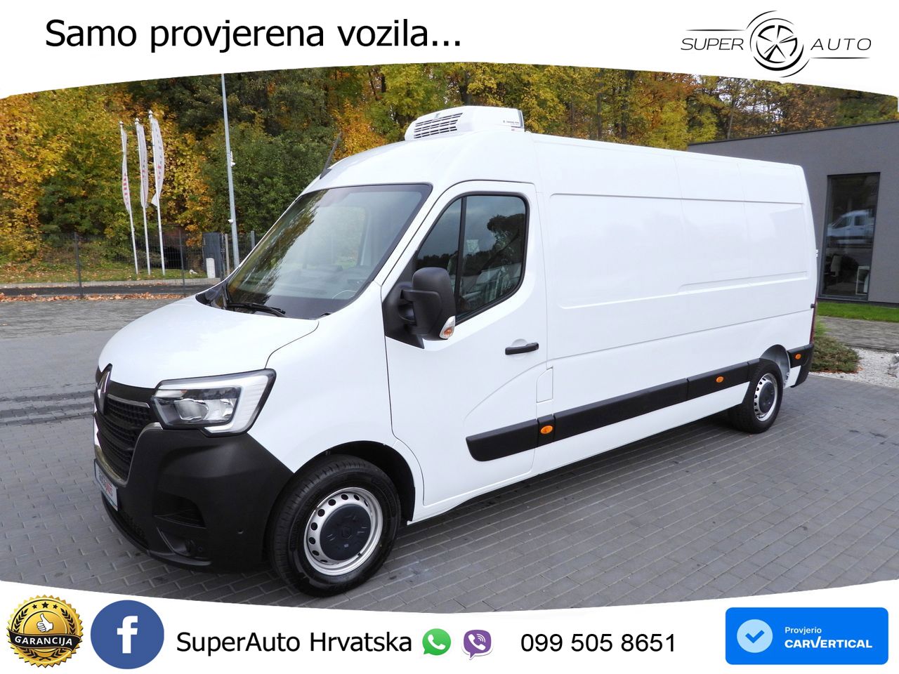Renault MASTER KÜHLKASTENWAGEN -10C TEMPOMAT LED 135 KS