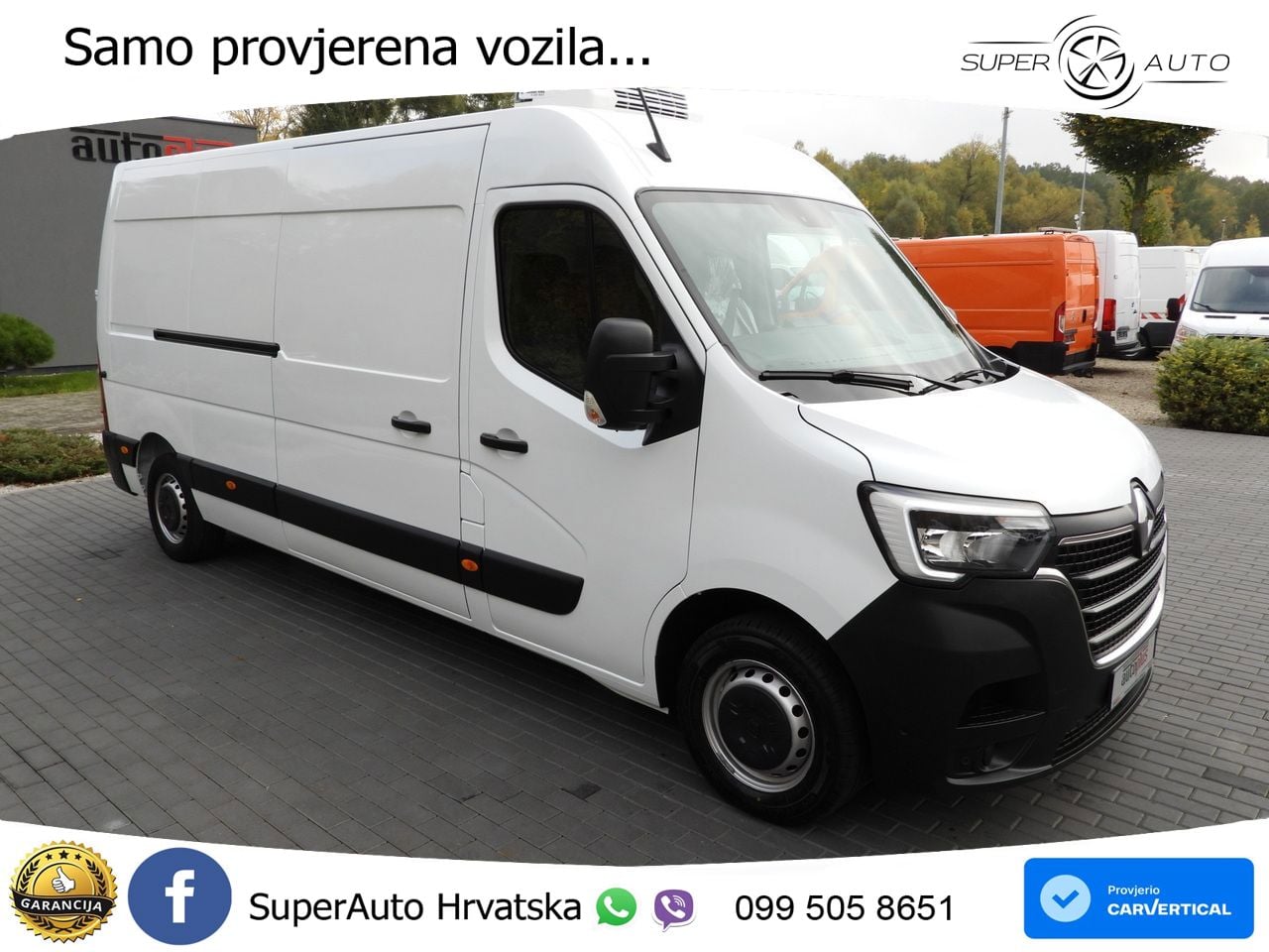 Renault MASTER KÜHLKASTENWAGEN -10C TEMPOMAT LED 135 KS