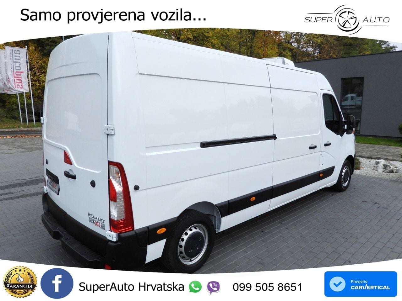 Renault MASTER KÜHLKASTENWAGEN -10C TEMPOMAT LED 135 KS