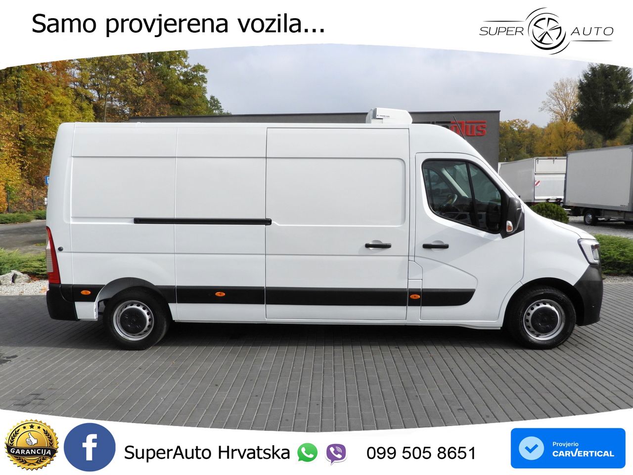 Renault MASTER KÜHLKASTENWAGEN -10C TEMPOMAT LED 135 KS