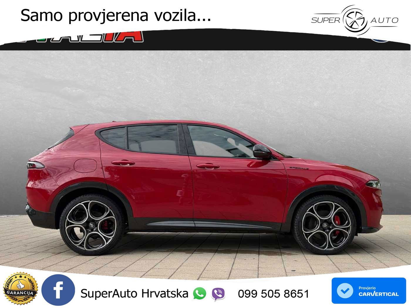 Alfa Romeo Tonale 1.5 VGT (160 KS) 48V-Hybrid TCT LED+GR SJED+ACC