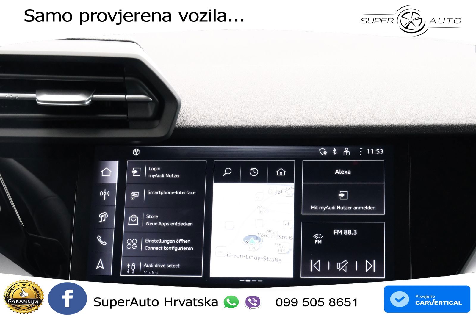 Audi A3 Sportback 40 TFSI e (204 KS) Plug-in Hybrid S tronic S line LED+ACC