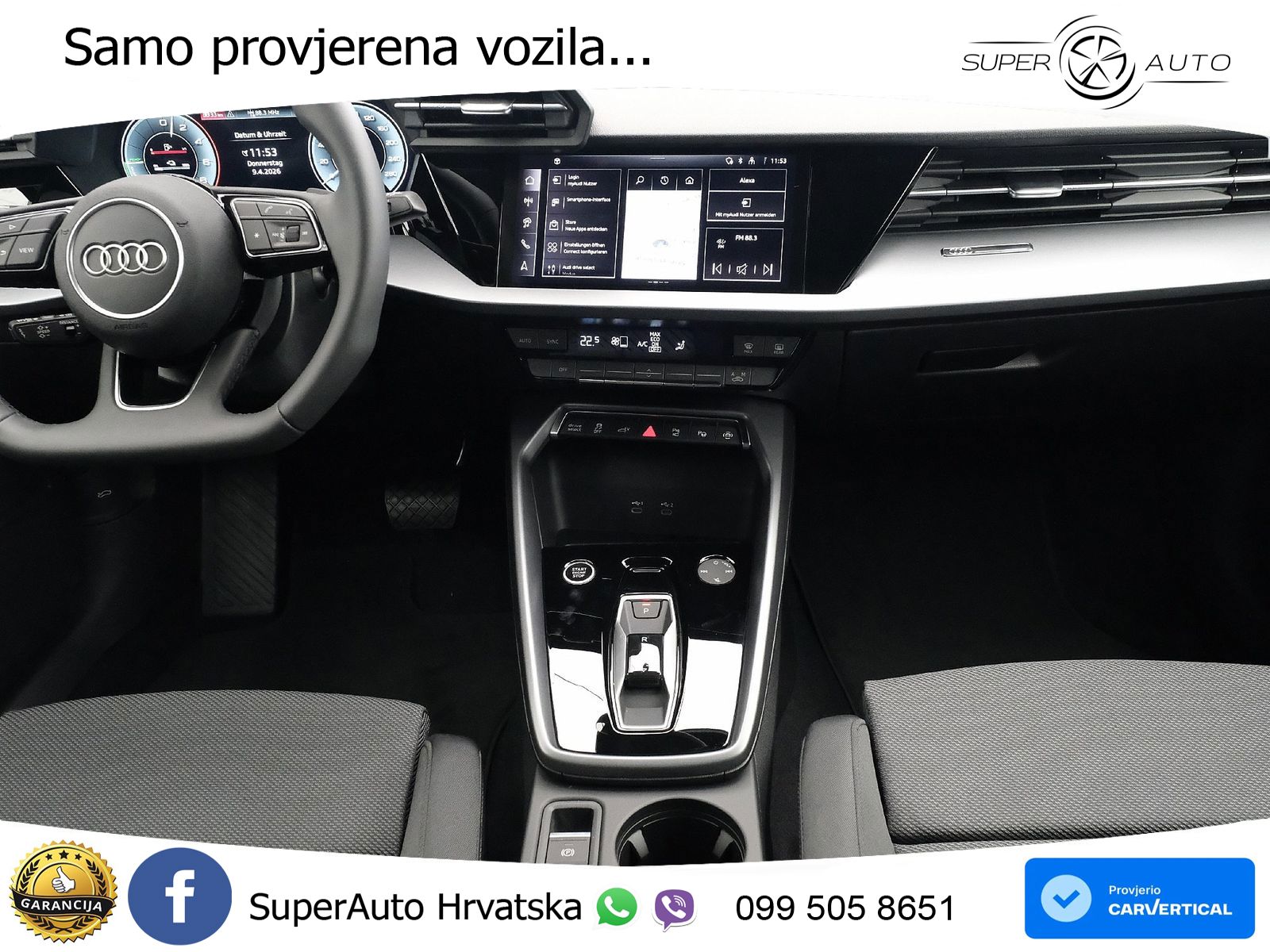 Audi A3 Sportback 40 TFSI e (204 KS) Plug-in Hybrid S tronic S line LED+ACC