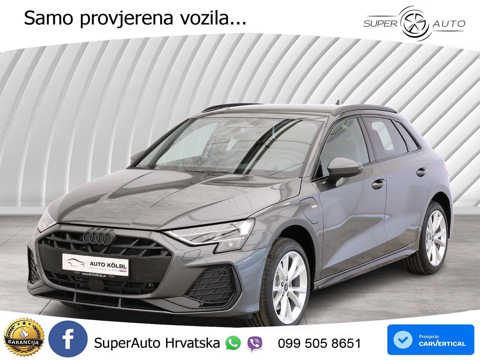 Audi A3 Sportback 40 TFSI e (204 KS) Plug-in Hybrid S tronic S line LED+ACC
