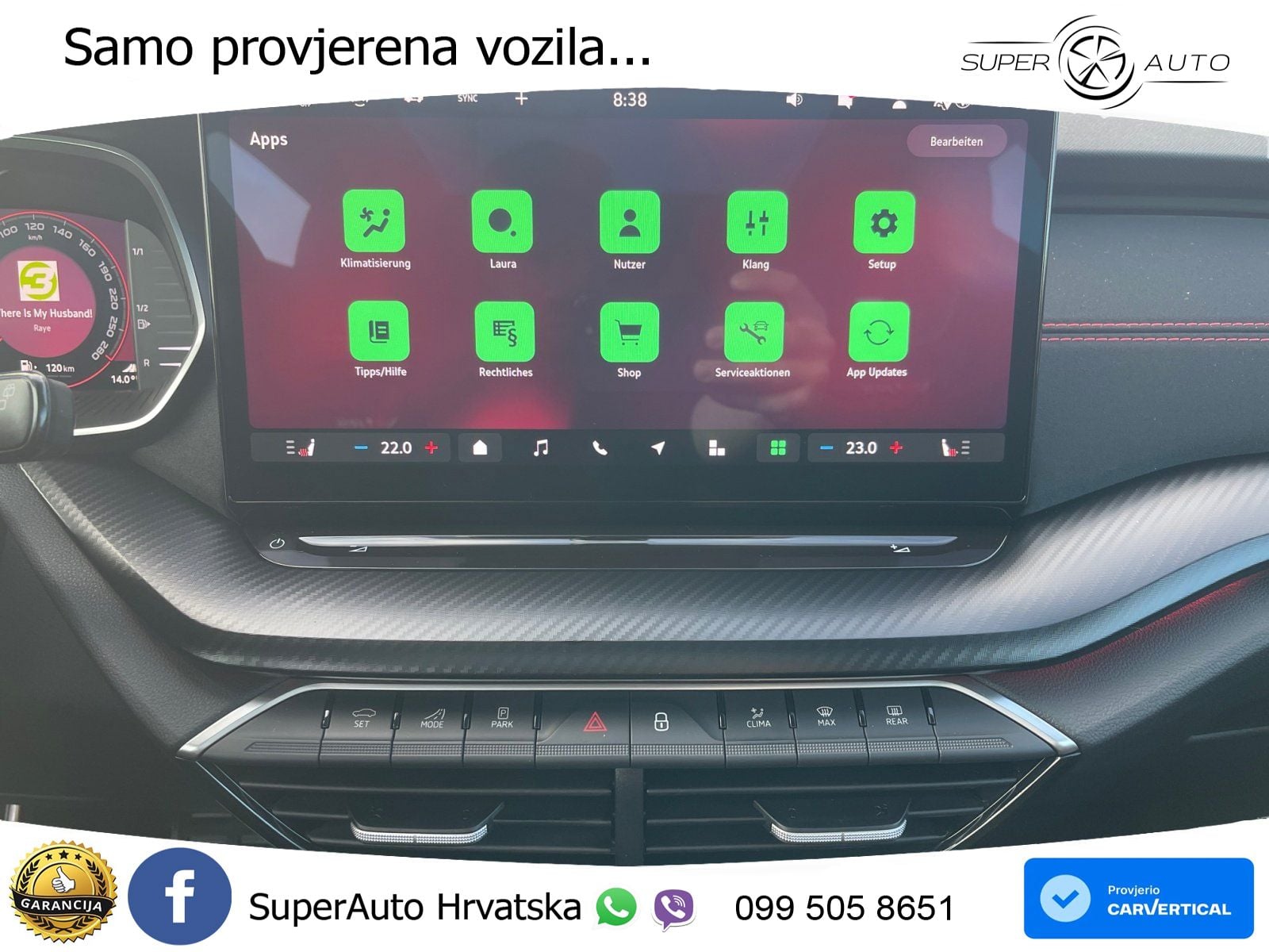 Škoda Octavia Combi RS 2.0 TSI (265 KS) DSG LED+GR SJED+ACC