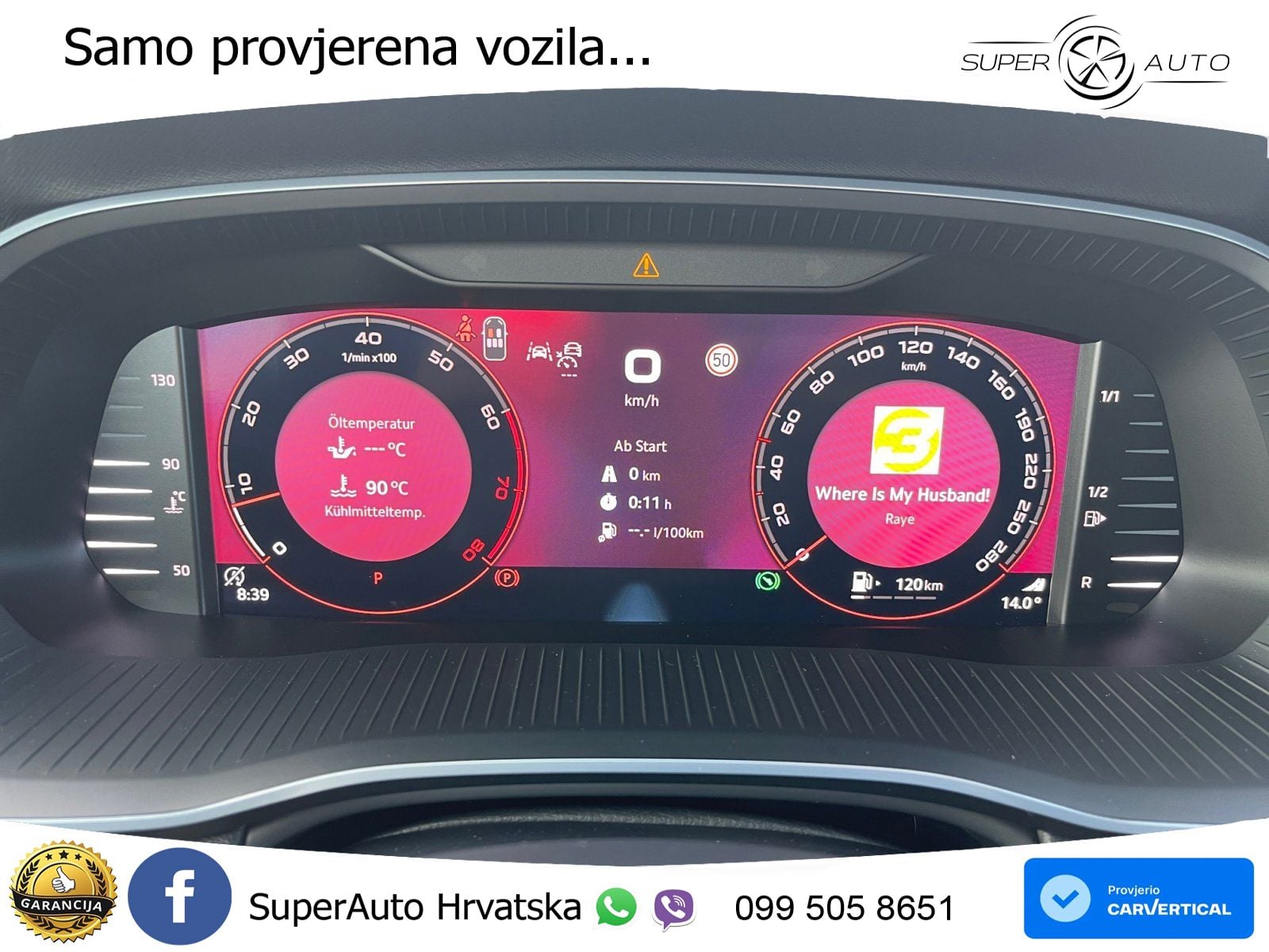 Škoda Octavia Combi RS 2.0 TSI (265 KS) DSG LED+GR SJED+ACC