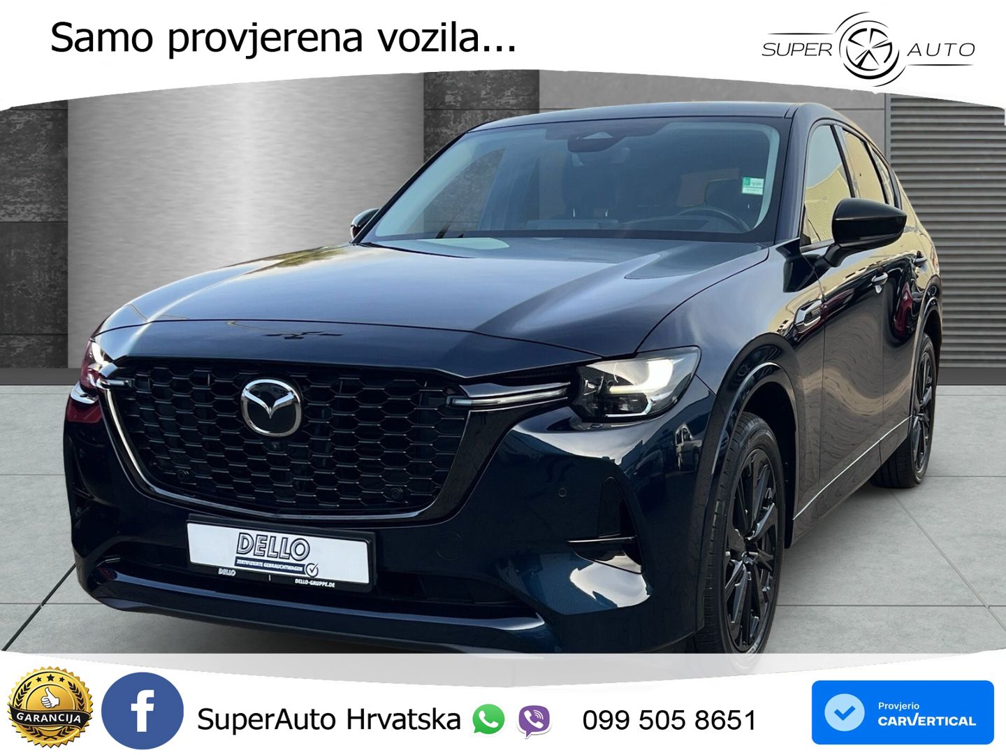 Mazda CX-60 2.5 e-Skyactiv (328 KS) AWD Automatic LED+GR SJED+ACC