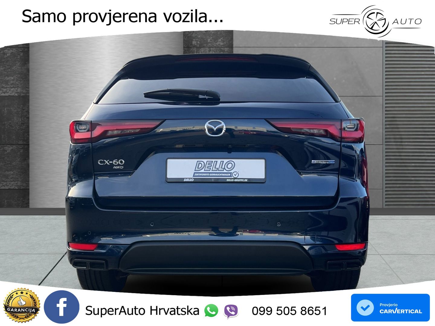 Mazda CX-60 2.5 e-Skyactiv (328 KS) AWD Automatic LED+GR SJED+ACC