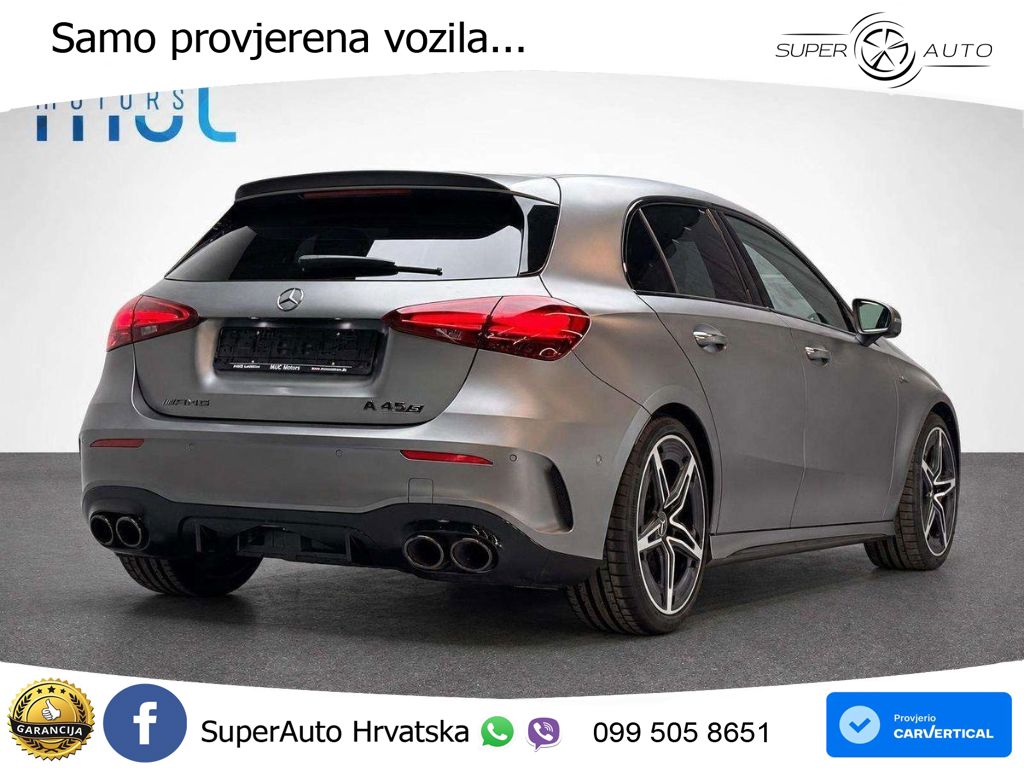 Mercedes-Benz AMG A 45 S 4MATIC+ AMG SPEEDSHIFT DCT 8G ACC+HEAD+GR SJED+360+PANO