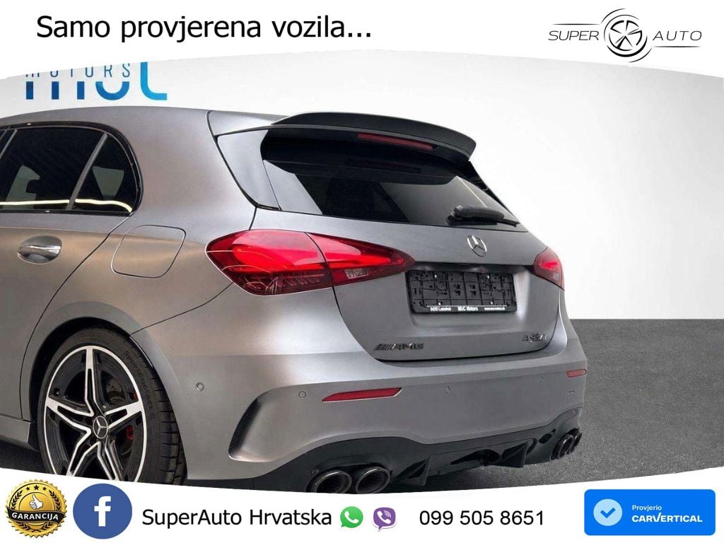 Mercedes-Benz AMG A 45 S 4MATIC+ AMG SPEEDSHIFT DCT 8G ACC+HEAD+GR SJED+360+PANO