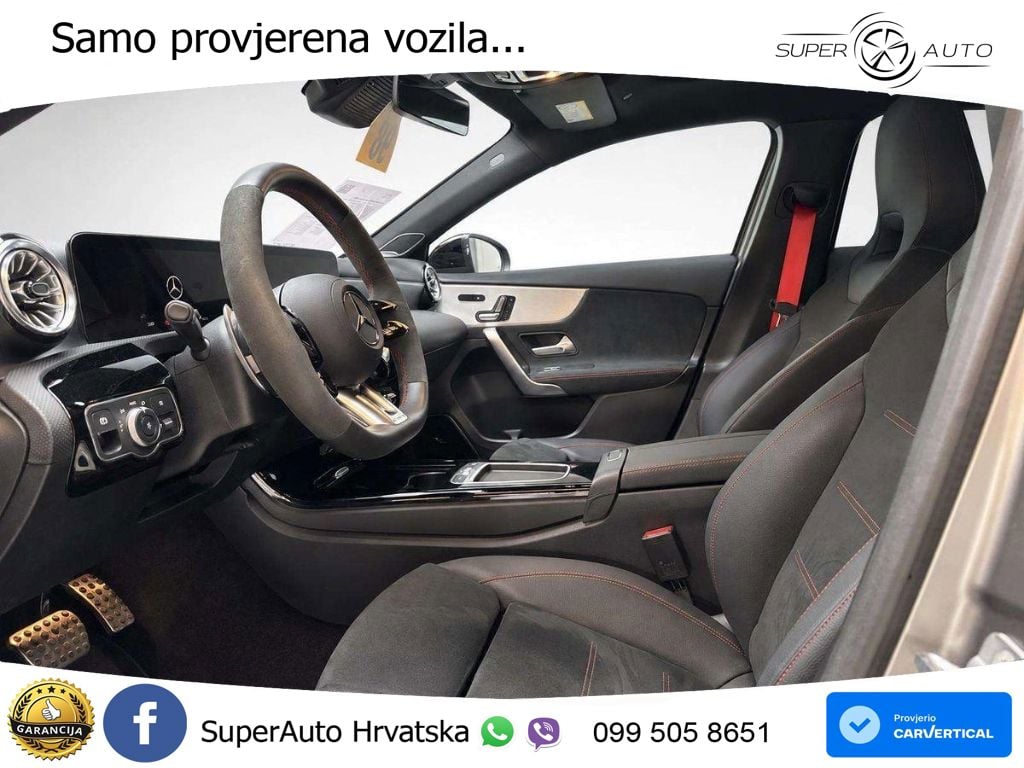 Mercedes-Benz AMG A 45 S 4MATIC+ AMG SPEEDSHIFT DCT 8G ACC+HEAD+GR SJED+360+PANO