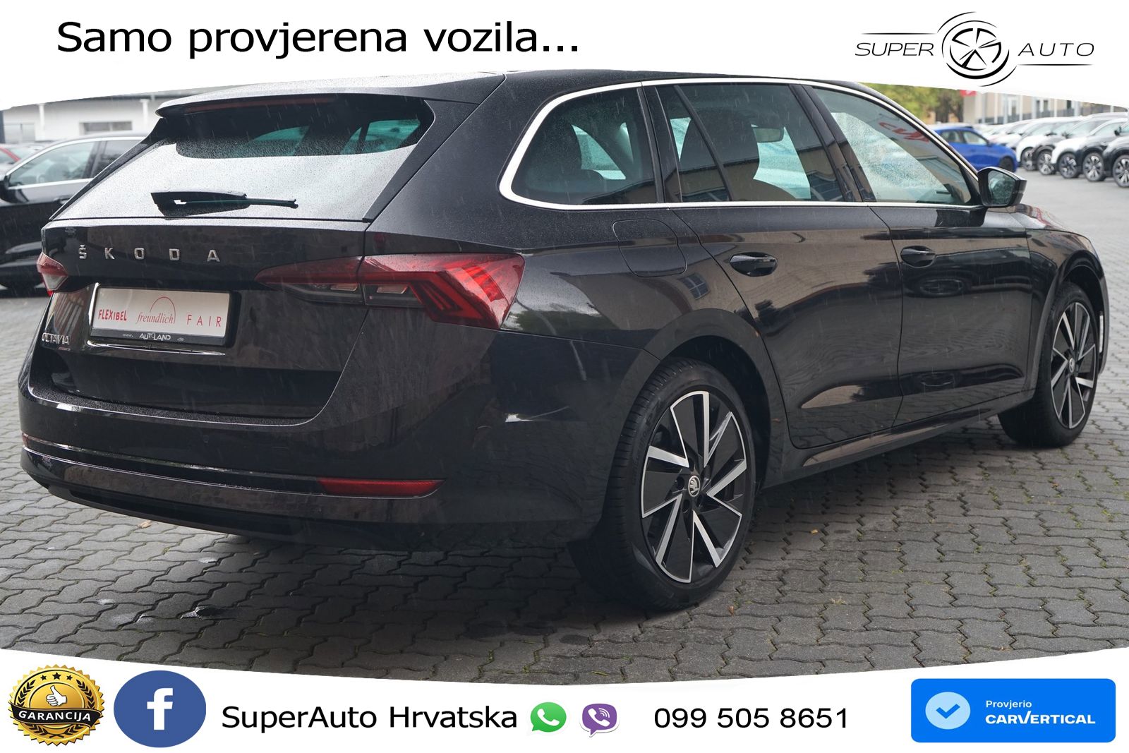 Škoda Octavia Combi 1.5 TSI (150 KS) LED+GR SJED+ACC