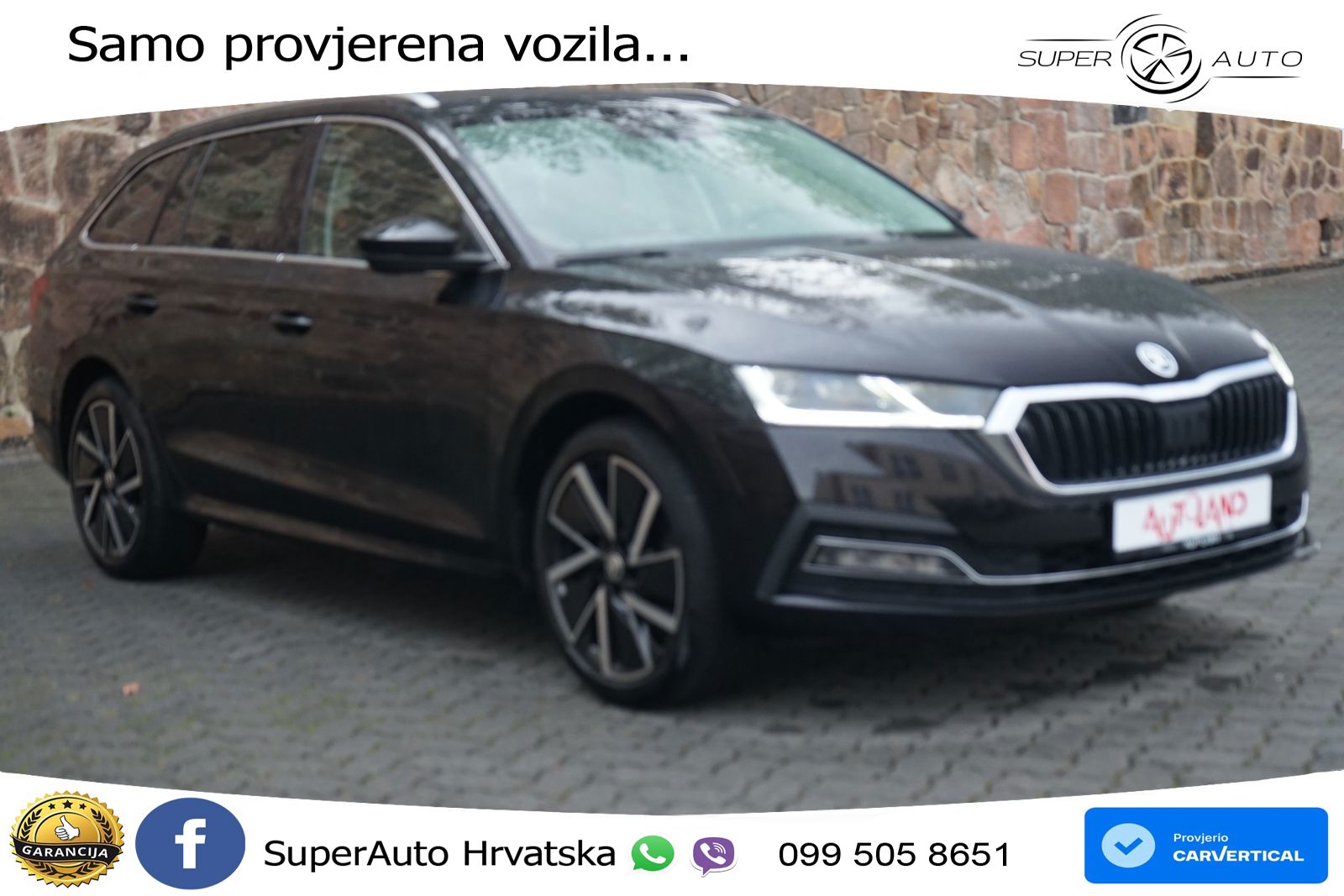 Škoda Octavia Combi 1.5 TSI (150 KS) LED+GR SJED+ACC