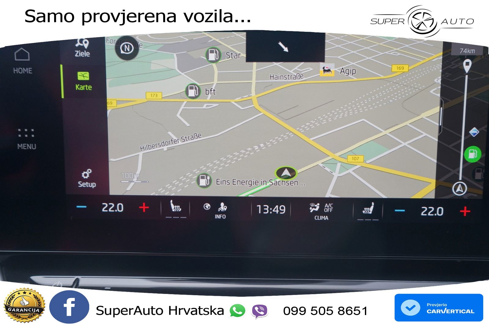 Škoda Octavia Combi 1.5 TSI (150 KS) LED+GR SJED+ACC