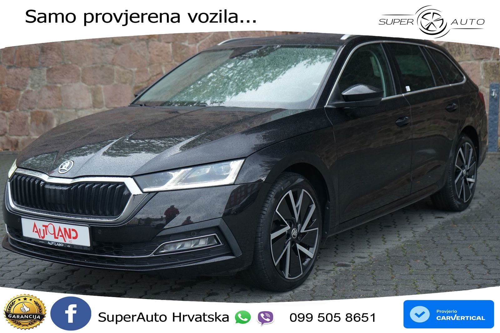 Škoda Octavia Combi 1.5 TSI (150 KS) LED+GR SJED+ACC