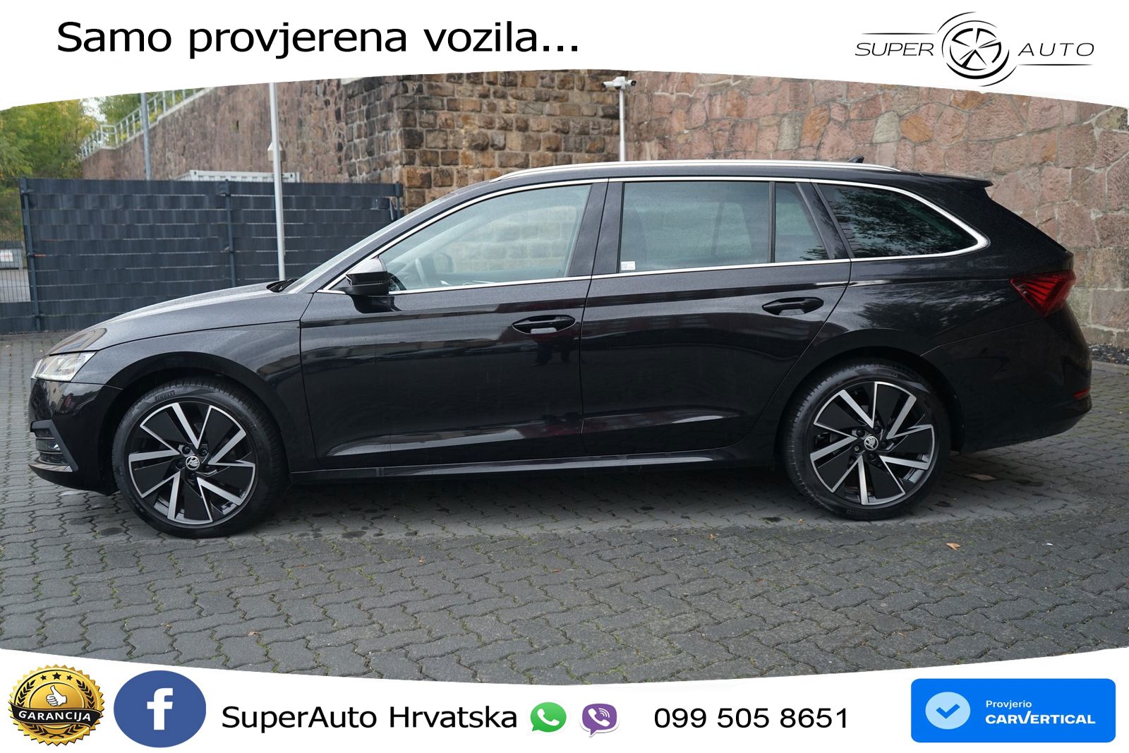 Škoda Octavia Combi 1.5 TSI (150 KS) LED+GR SJED+ACC