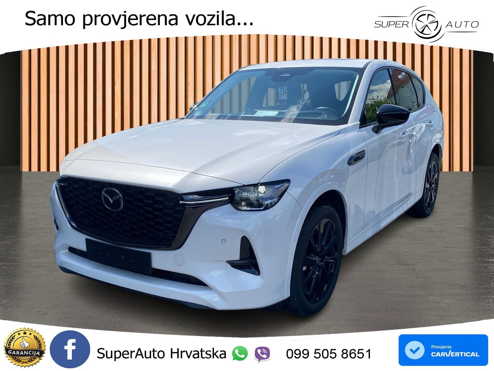 Mazda CX-60 3.3 e-Skyactiv D (200 KS) Automatic LED+GR SJED+ACC