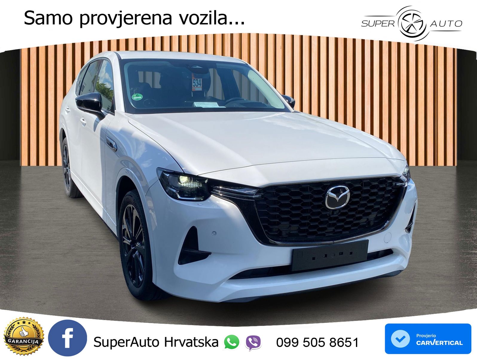 Mazda CX-60 3.3 e-Skyactiv D (200 KS) Automatic LED+GR SJED+ACC