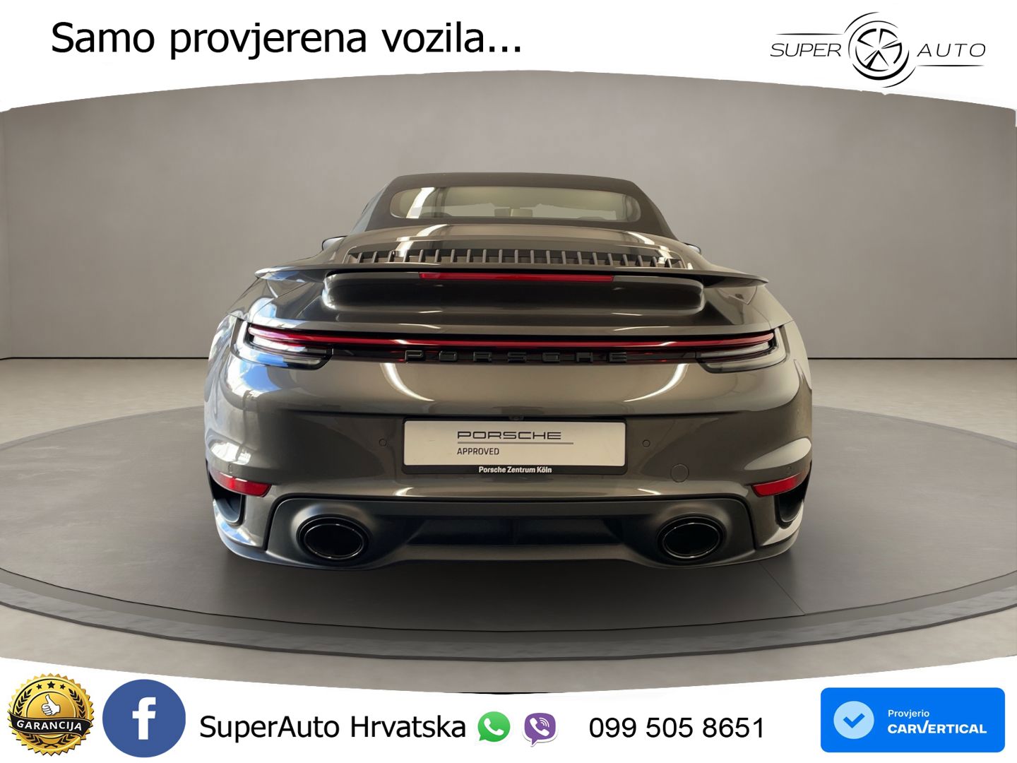 Porsche 911 Turbo S Cabriolet 3.8 (650 KS) PDK LED+GR SJED+ACC