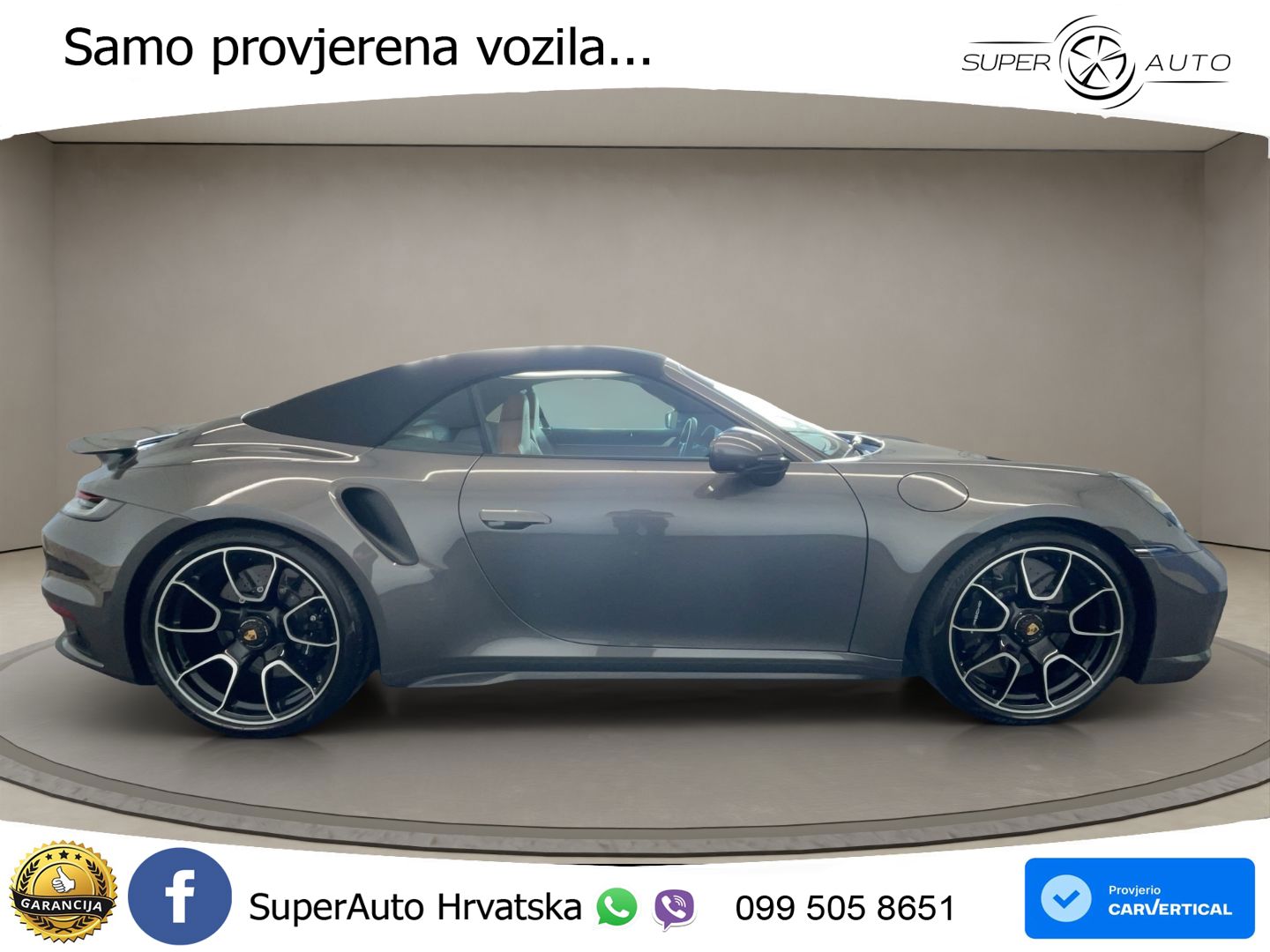 Porsche 911 Turbo S Cabriolet 3.8 (650 KS) PDK LED+GR SJED+ACC