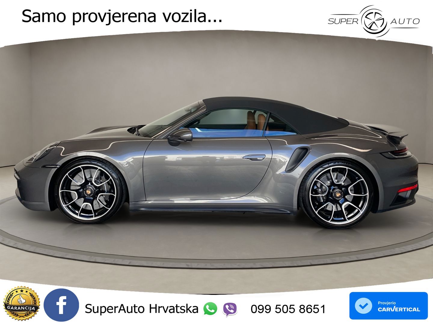 Porsche 911 Turbo S Cabriolet 3.8 (650 KS) PDK LED+GR SJED+ACC
