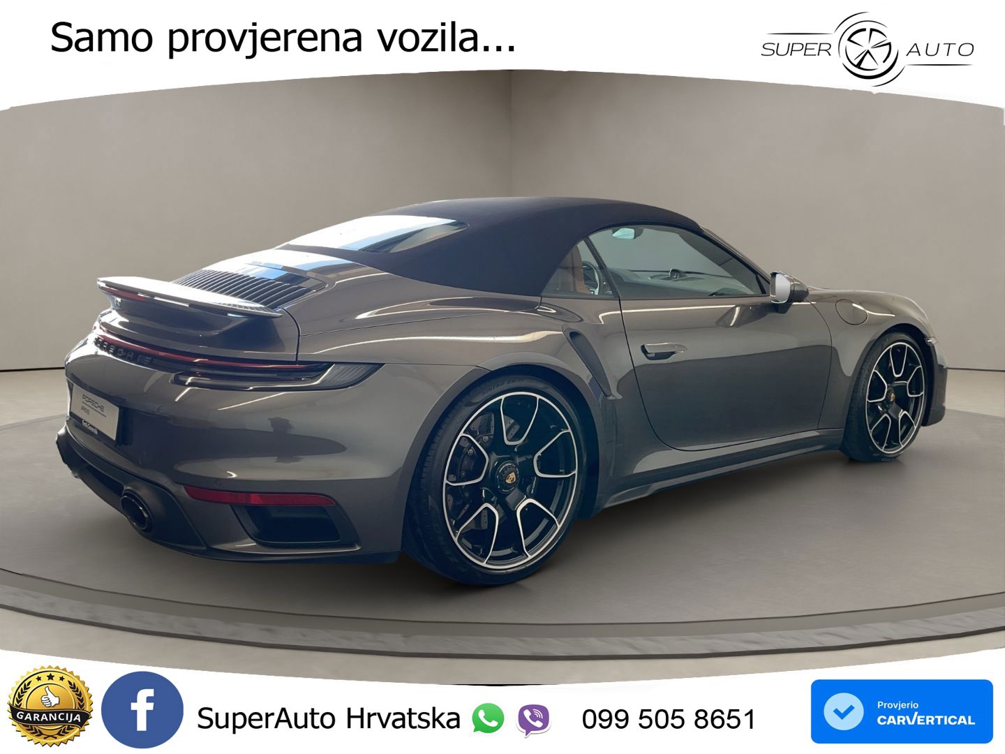 Porsche 911 Turbo S Cabriolet 3.8 (650 KS) PDK LED+GR SJED+ACC