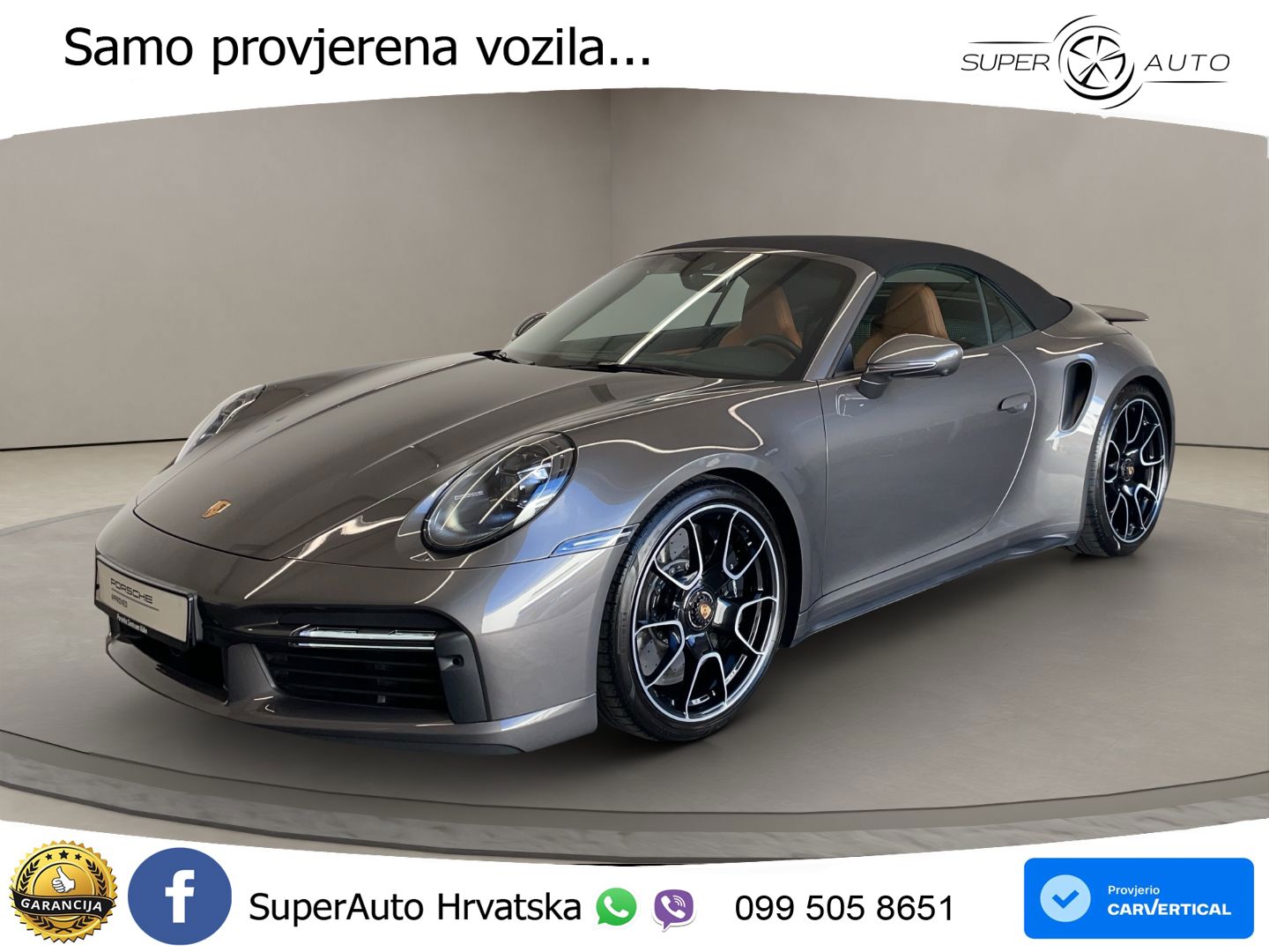 Porsche 911 Turbo S Cabriolet 3.8 (650 KS) PDK LED+GR SJED+ACC