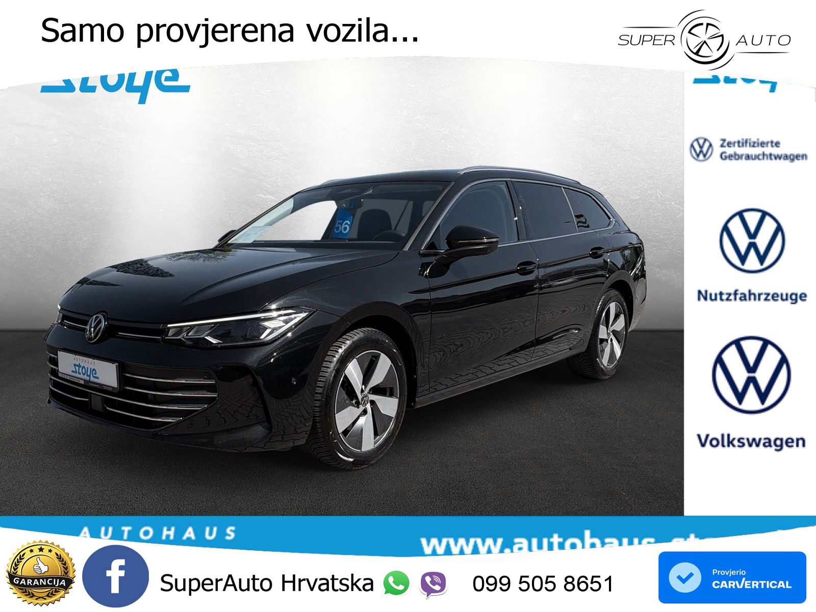 Volkswagen Passat Variant 1.5 eTSI (150 KS) DSG Business LED+GR SJED+ACC